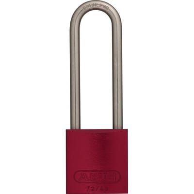 ABUS Vorhangschloss Aluminium 72IB/40HB75 rot vs.