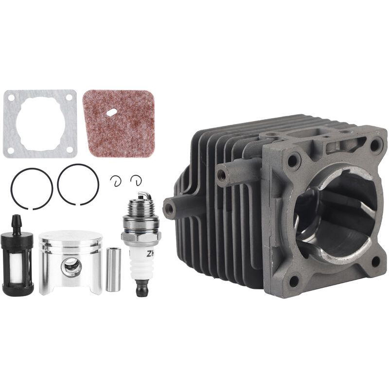 Sjlerst Kit De Piston D'Assemblage De Cylindre Adapté Aux Pièces De Rechange De Tondeuse À Gazon Stihl Fs75 Fs80 Fs85 Hs75 34mm