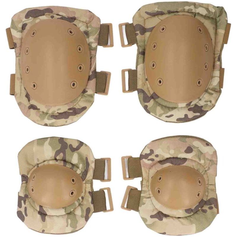 Ensemble De Protections Pour Genoux Et Coudes – Construction, Entretien, Bricolage, Jardinage – Couleur Camouflage