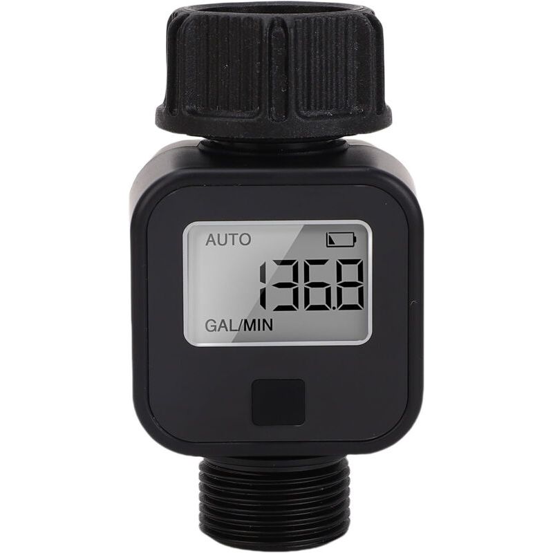 Débitmètre Numérique 3/4 Po, Filetage Femelle-mâle, Étanche Ipx5, Pour Le Remplissage De Réservoirs D'Eau De Camping-car, L'Arrosage De Tuyaux D'Arrosage Extérieurs, Les Arroseurs De Pelouse Et Les Pu