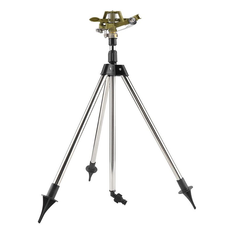 Arroseur Rotatif 360 ° Système De Arrosage D'Eau Tournante Arroseurs De Pelouse De Jardin Kits D'Arrosage Télescopiques Sur Trépied Réglable De Base