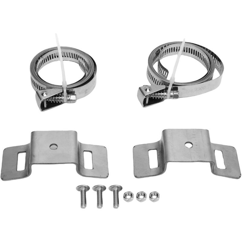 Supports De Fixation Pour Panneaux De Signalisation Sur Poteaux De Grande Taille Matériel De Fixation Réglable Pour Panneaux De Signalisation Avec Pinces Pour Vase D'Expansion De Chauffe-eau