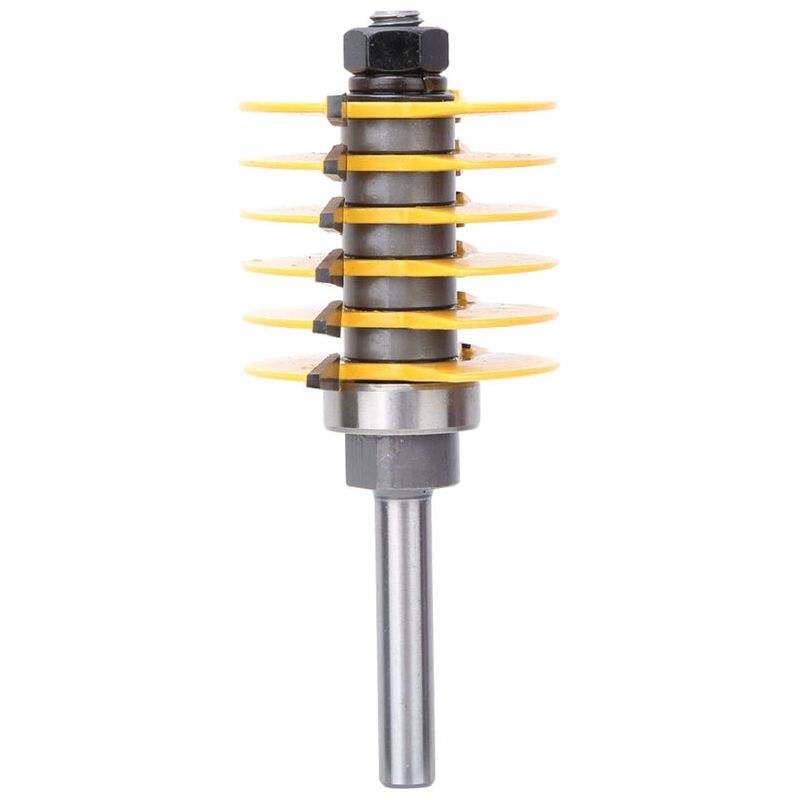 Sjlerst Mèche De Routeur Bit 8 Mm Tige Fraises À Rainurer Travail Du Bois Fraisage Joint Coupe Bois Fraisage Coupe Pour Bricolage Bois