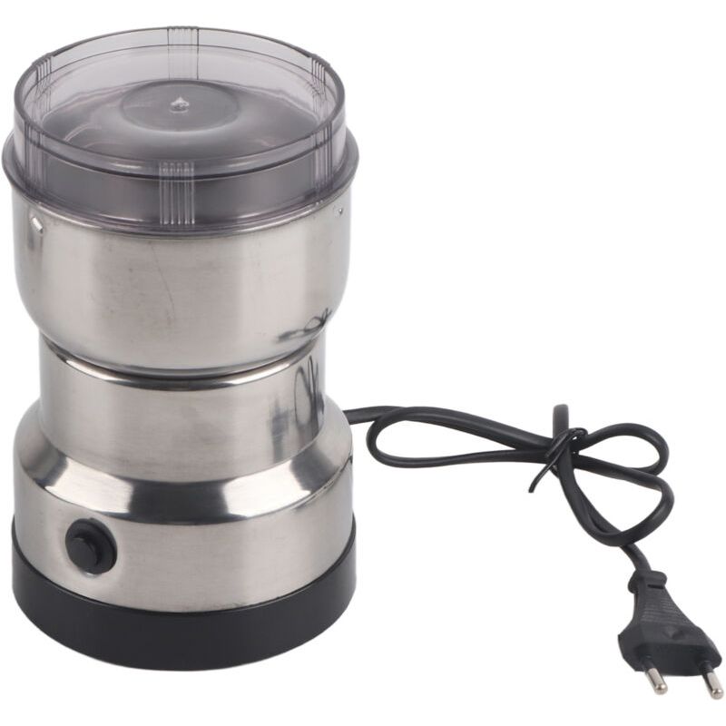 Moulin À Café Électrique 220v En Acier Inoxydable, Machine À Moudre Les Grains De Café Pour La Maison Et Le Bureau