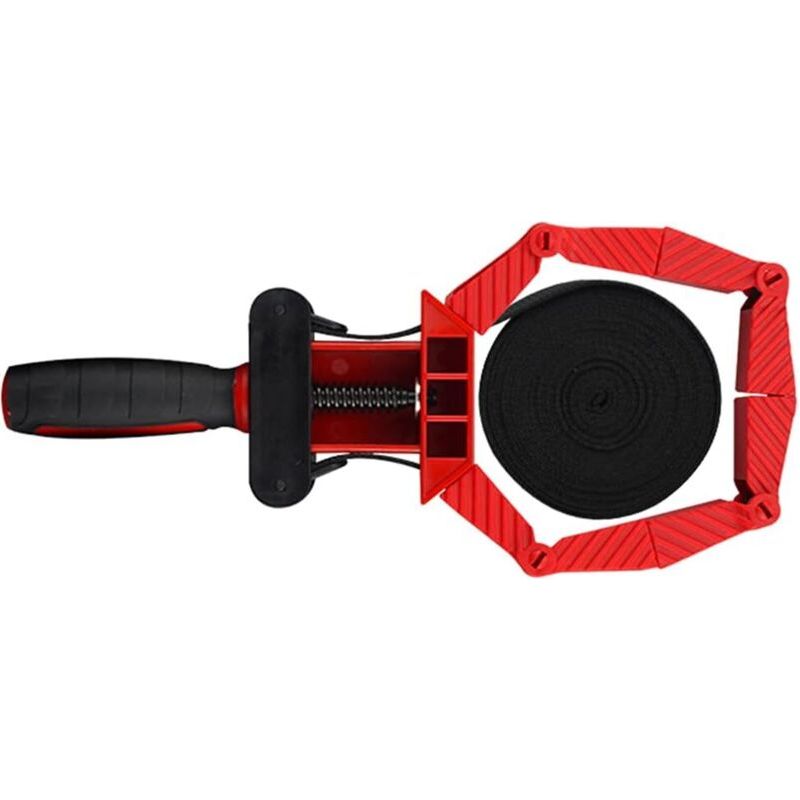 Pince De Sangle De Bande De Travail Du Bois Pinces À Cliquets Réglables Avec L'Usure 4m Sangles Pince De Bande D'Angle Outil De D'Étau À Onglet Pour Le Travail Du Bois