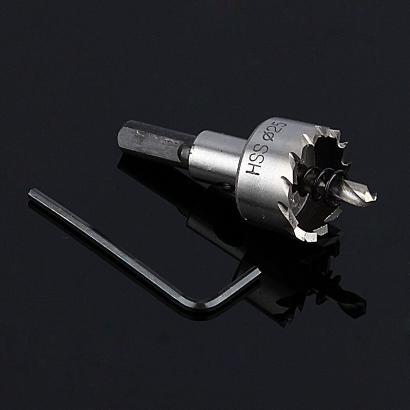 Sjlerst Foret En Acier Inoxydable Pour Métal, Scie Cloche Robuste, Outil De Coupe 25 Mm