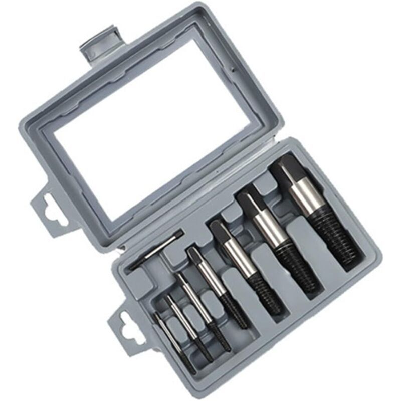 Ensemble Extracteurs De Vis En Acier Allié Robinet Triangulaire U D'Eau Kit D'Extracteur De Vis Cassé Dissolvant De Vis Endommagé