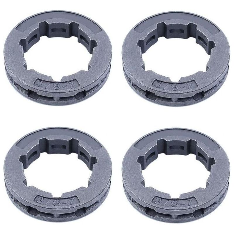 3/8" 7t Pignon De Jante 22mm Pour Husqvarna 362 365 371 372 Stihl 046 064 066 Ms361 Ms362 Ms440 Ms441 Ms460 Ms660 Tronçonneuse（4 Pièces）