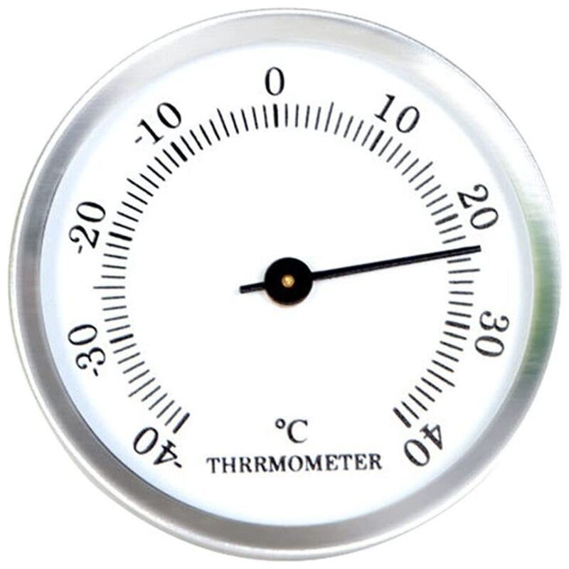 Thermomètre De Réfrigérateur Pour Congélateur, -40 °c - 40 °c - Grand Cadran Simple - Incubateur De Congélateur - Cadre En Alliage D'Aluminium - Garde Les Aliments Frais