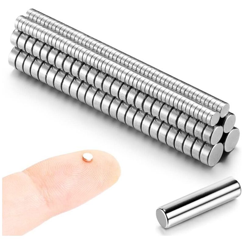 300pcs Aimants 3x1mm - Tiny Magnets Aimants En Néodyme - Aimants En Terres Rares - Mini Aimants Petits Aimants Ronds
