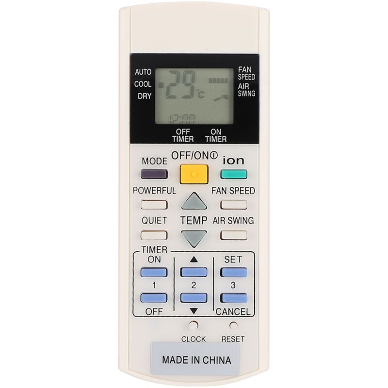Sjlerst Accessoire De Remplacement De Télécommande De Climatiseur Pour A75c3299 A75c2600