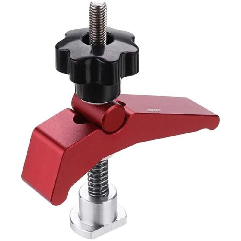 Clamp Serre-joint En T Avec Rainure En T Et Rainure En T T-track Set D'Outils Pour La Fabrication Du Bois