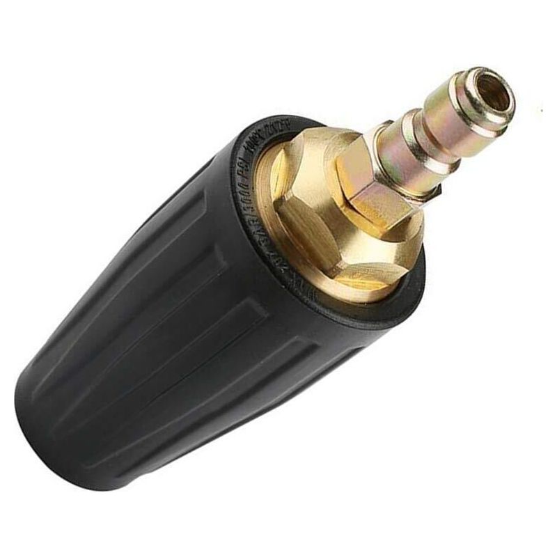 Buse Turbo Rotative 1,8 Gpm 3000 Psi 035 Pour Nettoyeur Haute Pression,1/4" Quick Connect Raccord Rapide, Buse De Nettoyeur Haute Pression