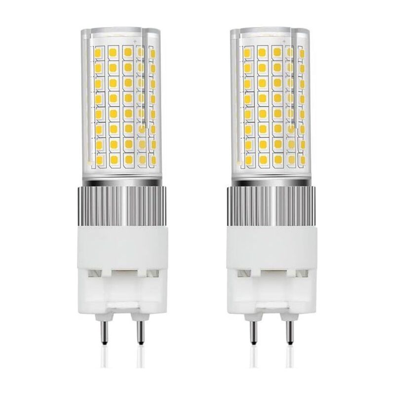 G12 16w Led Corn Light Ampoule 220v 1600lumen Blanc Chaud 3000k Corn Light 360 ° Angle De Faisceau Lampe Frontale Ampoule Équivalente À 160w Halogène (2pcs, Non Dimmable)