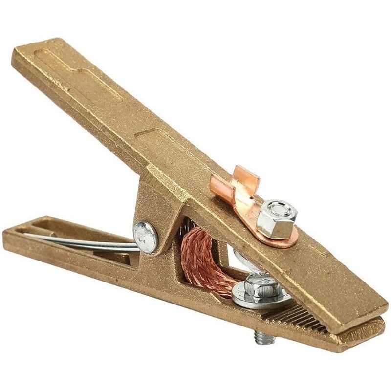 Pince De Masse Soudure, 300a Mâchoire Lourde En Laiton, Pince De Terre Soudure Pour Poste De Soudage Welder (260a/300a/500a)