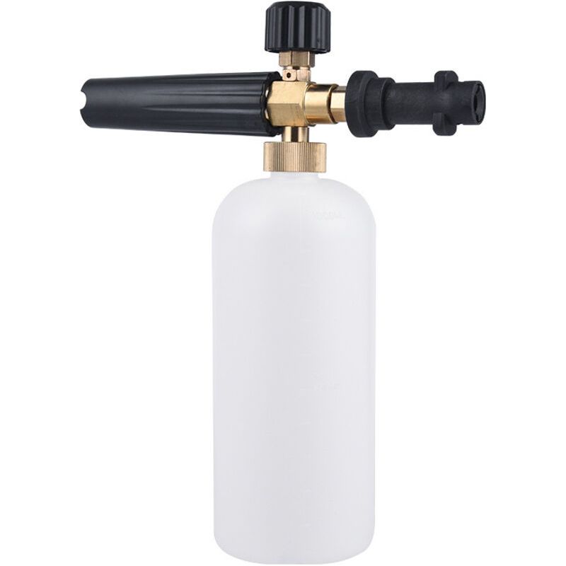 Canon À Mousse Foam Lance Compatible Avec Kärcher K2 K3 K4 K5 K6 K7, 1l Pistolet À Mousse Avec Buse Réglable, Accessoire Pour Nettoyeurs Haute Pression Pour Lavage De Voiture