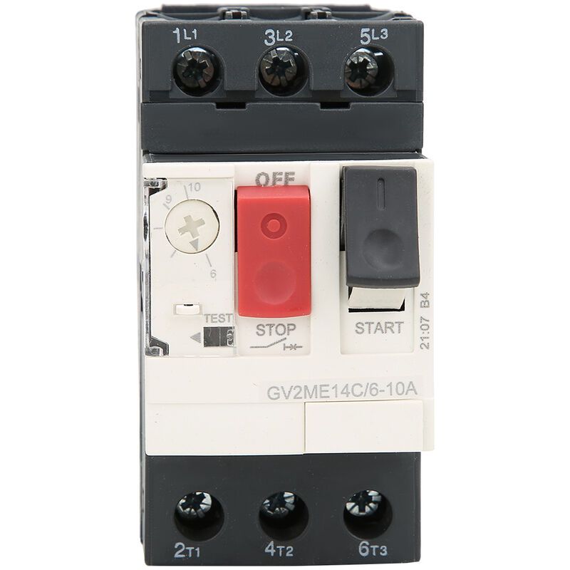 Sjlerst Gv2-me14c Disjoncteur De Protection Du Moteur, Interrupteur De Protection Du Moteur 6-10a