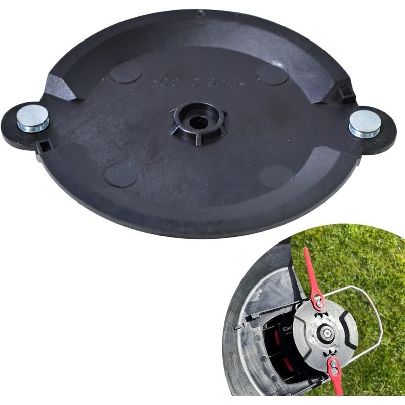 Disque De Coupe De Rechange Avec Vis, Disque De Coupe Pour Tondeuse Sans Fil Einhell, Gardol, Gartenmeister, Mr Gardener