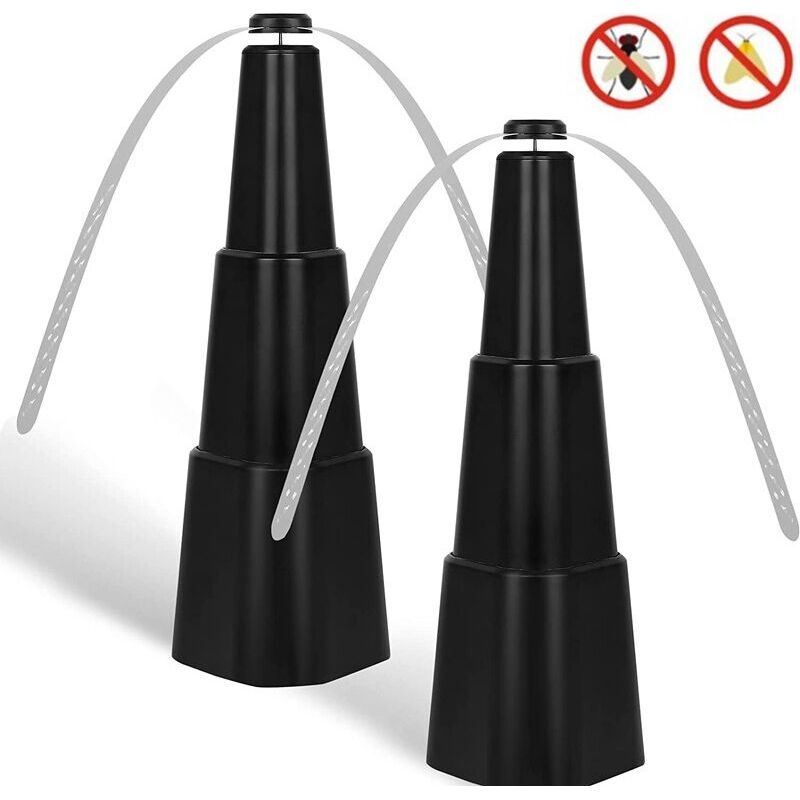 Lot De 2 Répulsifs Anti-moustiques, Ventilateur Anti-moustiques Sans Utiliser De Produits Chimiques, Profitez De Vos Repas En Plein Air Pour Lintérieur, Repas Extérieur Jardin Camping