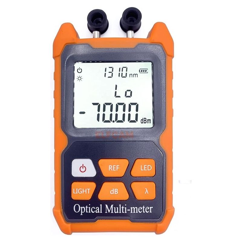 Multimètre Optique Portable E-200 Photomètre Avec Vfl, Plage De Test : -70 Dbm À +6 Dbm Npterbl