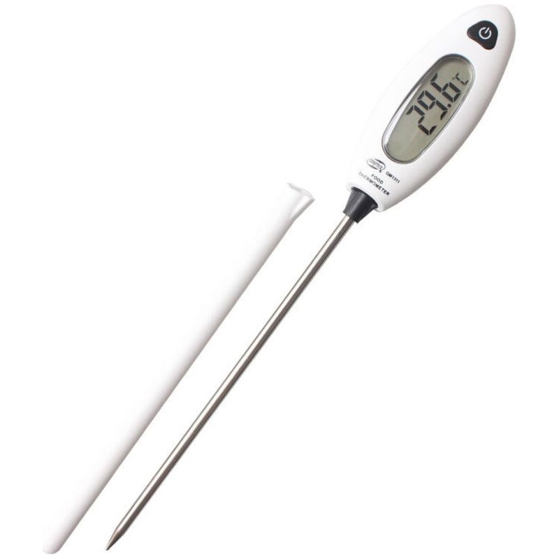 Thermomètre De Cuisine Cadeau Homme Femme Noël Utile Thermomètre Cuisson Digital Sonde Thermomètre Alimentaire Lecture Instantanée Thermomètre Viande Confiture Pâtisserie Sucre Eau Chocolat