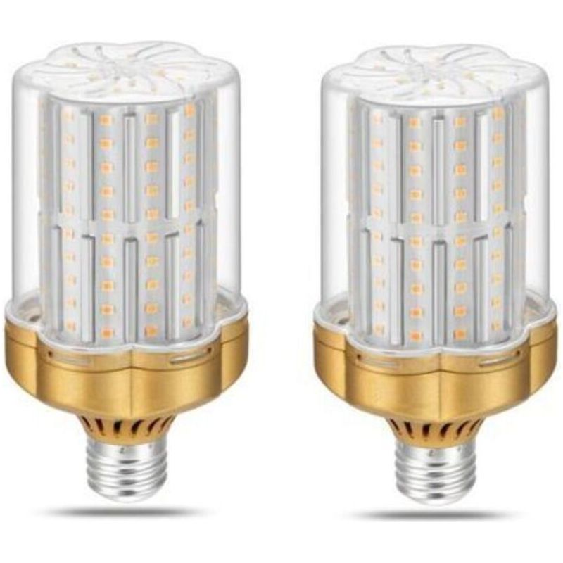 Lot De 2 Ampoule Led E27 30w, Blanc Chaud 3000k (équivalent 250w Ampoule Incandescente) 3500lm Non Dimmable, Sans Scintillement