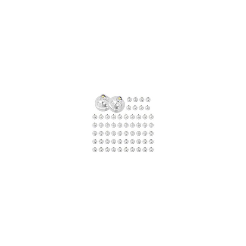 Led Ballons Lampes 60 Pièces Led Balloon Lumière, Led Lampion, Mini Ballons Lumineux À Led Pour Lanterne Papier Mariage Halloween Décoration De Fête De Noël (blanc Chaud, Non-clignotante)