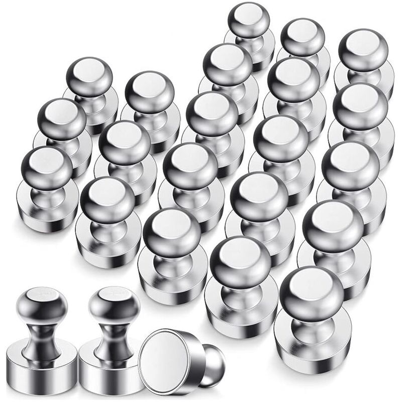Aimant Puissant, Aimants, 12x16mm Aimant Frigo Extrêmement Puissant, Plaque Magnétique, Mini Aimant Portable (24 Pièces)