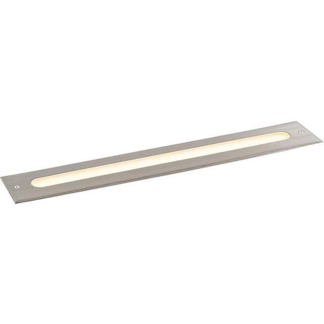 Moderner Bodenstrahler Stahl 50 cm inkl. LED IP65 - Eline
