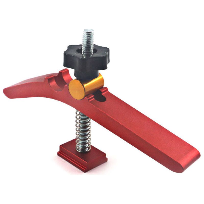 Sjlerst Ensemble De Pinces De Serrage À Action Rapide En Alliage D'Aluminium Pour Rainures En T Et Rails En T, Outils De Travail Du Bois