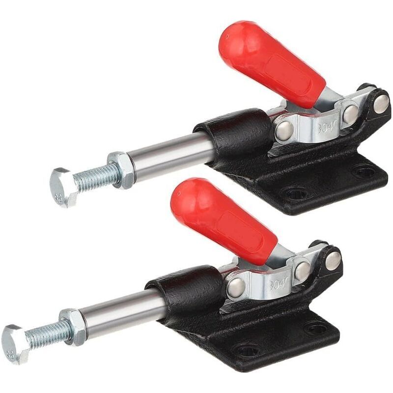 Lot De 2 Pinces Á Bascule En Métal, Colliers De Serrage, 32 Mm, 227 Kg