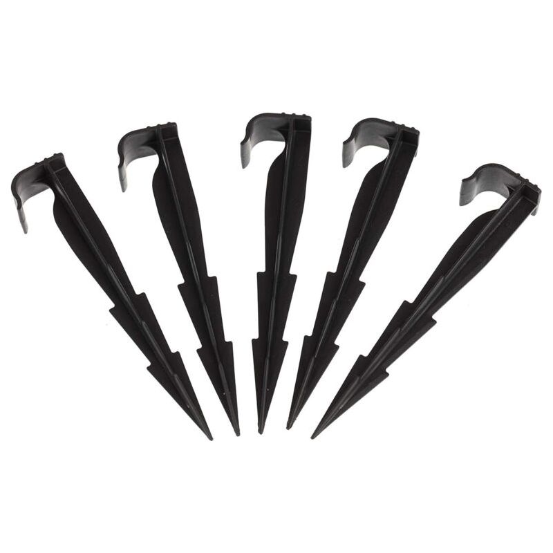 Lot De 100 Aquapeg Piquets De Fixation Pour Ligne D'Égouttement, Tuyaux D'Irrigation Et Tuyaux Gouteurs