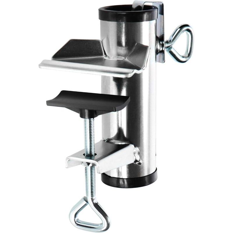 Porte-parasol En Métal - Porte-parasol Pour Balcon, Terrasse Ou Table - Porte-parasol De Balcon Xl (ø 25-38mm - 01 Pièce)