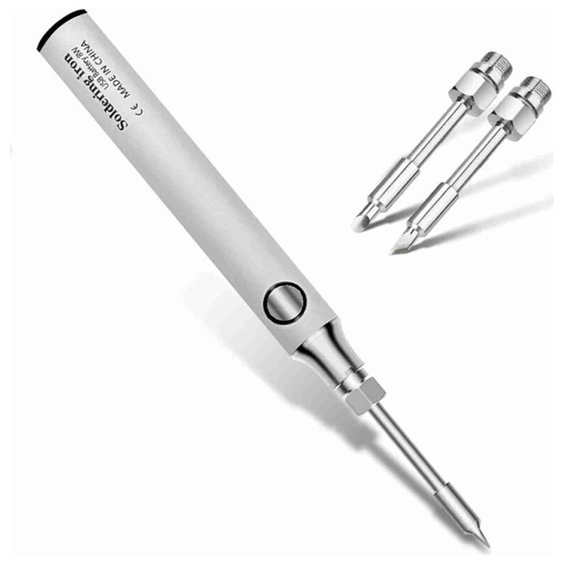 Fer À Souder Compact Sans Fil, Rechargeable Par Usb, Outils De Soudage Portables Plus Sûrs, Stylo Portatif Pour Bricolage À Domicile