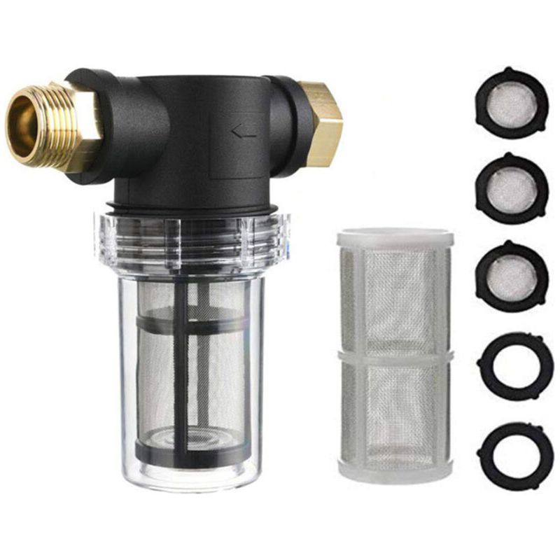 Filtre De Tuyau De Jardin Pour Londe De Pression Pièce D'Entrée Sédiment D'Eau Fixation 100 Mesh Et 40 Écran 2 Pcs Jot 3