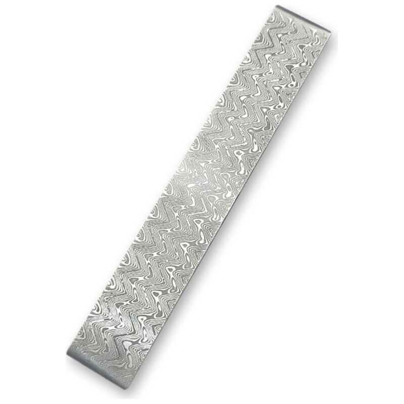 Damas En Acier En Acier À Motifs D'Embryon D'Embryon De Forge