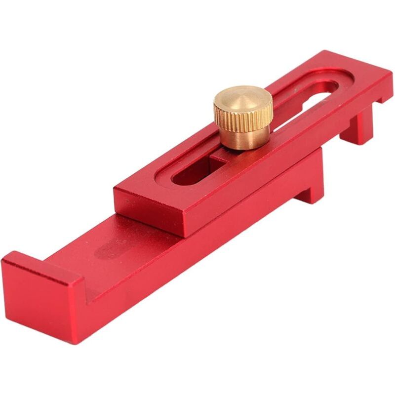 Règle De Mesure De Profondeur, Règle En Dents De Scie Mesureur De Profondeur 5-40 Mm Et Mini Jauge D'Écarts Pour Le Travail Du Bois, Règle De Ligne De Profondeur En Alliage D'Aluminium Et(t2)