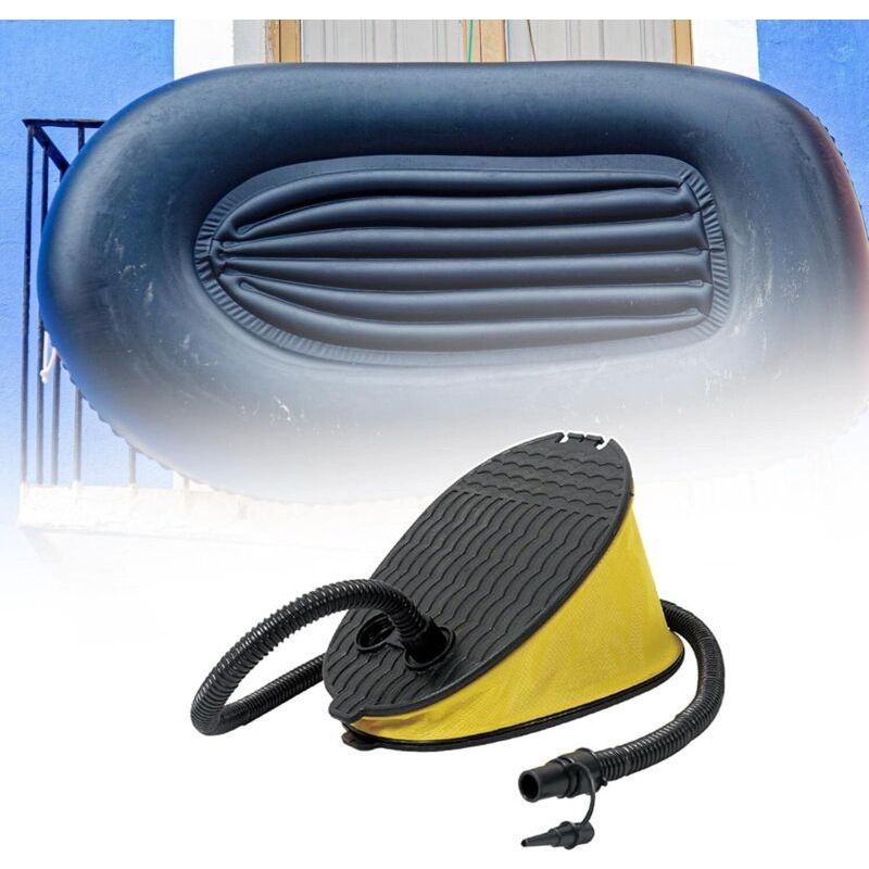 Pompe À Pied Légère Avec Buse Gonfleur De Pompe À À Haut Volume Pour Piscine Gonflable, Ballon De Plage, Matelas À Air, Lit, Yoga