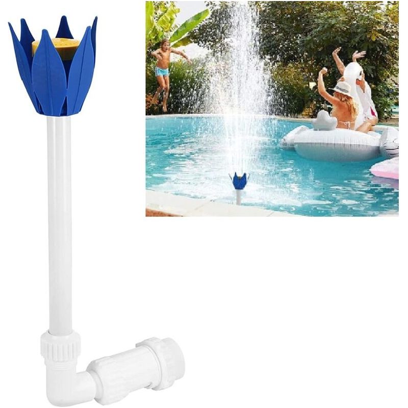 Fontaine Piscine Hors Sol, Cascade Bassin Exterieur, Accessoire Piscine Exterieur, Fontaine De Piscine Cascade, Accessoire Piscine Hors Sol, Fontaines Pour Bassin D'Agrément Cascade Pour Jardin Pompe