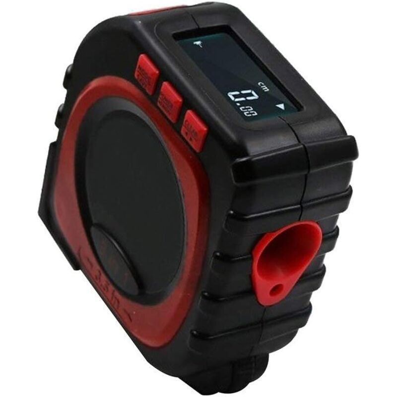 3-en-1 Ruban De Mesure Multifonction Numérique Infrarouge Laser Distance Mètre Outil De Mesure Trouveur De Gamme Outil De Jauge De Mode Cordon De Rouleau