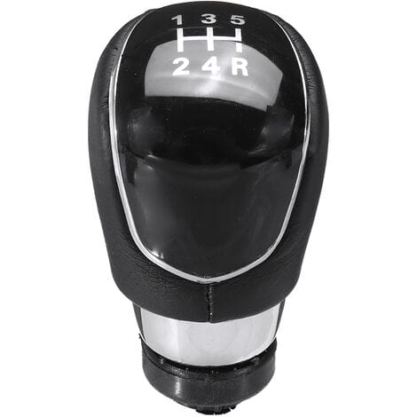 Pomello del cambio a 5 marce per Ford Focus MK2 MK3 - MAX S B-Max Mondeo MK4 F Nero 5 marce