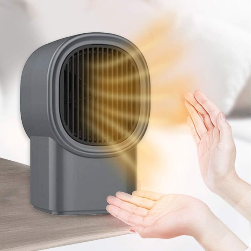 Radiateur Soufflant, Mini Chauffage Électrique, Radiateur Soufflant Radiateurs Électriques Parfait Pour Maison Et Bureau