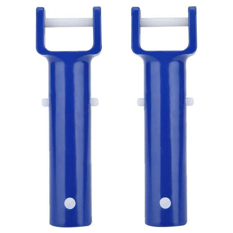 Piscine V Tête Poignée, Piscine Tête De Brosse Poignée, Piscine V Pince Tête Poignée De Rechange D'Accessoires 2pcs