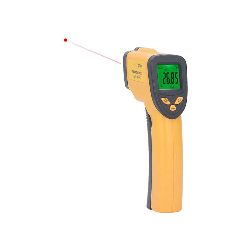Sjlerst Thermomètre Infrarouge, Pistolet De Thermometre Sans Contact, Pour La Cuisine/bbq/industrie(pas Pour L'Homme), -50℃-600℃