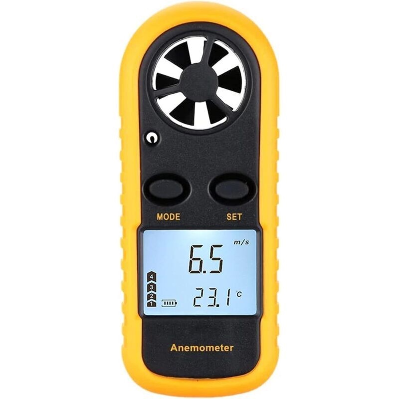 Anémomètre Numérique Anémomètre Anémomètre Portatif Anémomètre Instrument De Test De Vent