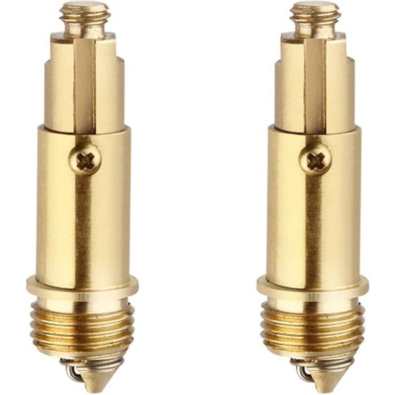 2 Pièces Pop-up Boulon À Ressort En Laiton, Boulon Dévier En Laiton, Utilisé Pour Remplacer Les Pièces Cassées, Convient À La Plupart Des Salles De Bain, Baignoires, Éviers