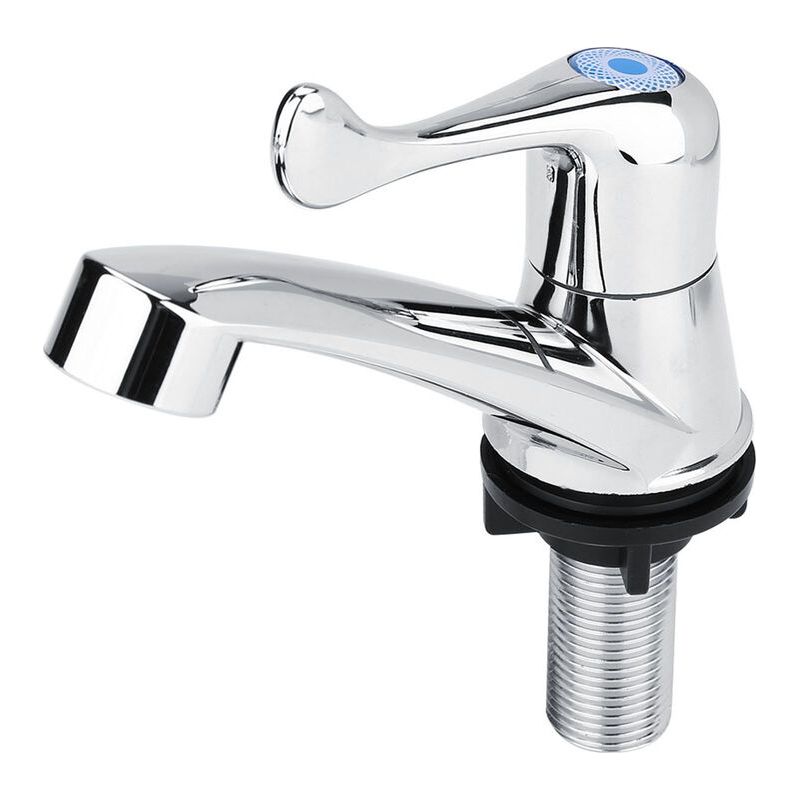 Robinet D'Eau Froide Simple En Plastique Abs, Accessoires D'Évier De Cuisine Et Lavabo De Salle De Bains (queue G1/2)