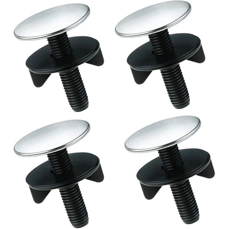 4 Pièces Robinet Trou Couvercle, Robinet Couvercle Trou Cuisine, Bouchon Trou Robinet D'Évier, Acier Inoxydable Robinet Trou Couvercle Pour Accessoires D'Évier Cuisine, Salle Bain À Maison (15-40mm)