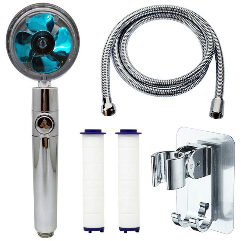 Douchette,pommeau Douche,pommeau Douche Anti Calcaire,pommeau De Douche Anti Calcaire Economie Deau,système De Filtration En Trois Étapesavec 2 Filtres Et Interrupteur De Pause
