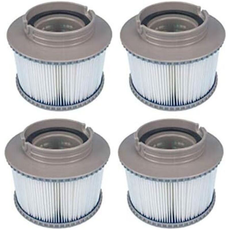 Lot De 4 Filtres De Rechange Pour Mspa Fd2089 Pour Pompes À Cartouche Pour Tous Les Spas Actuels Mspa